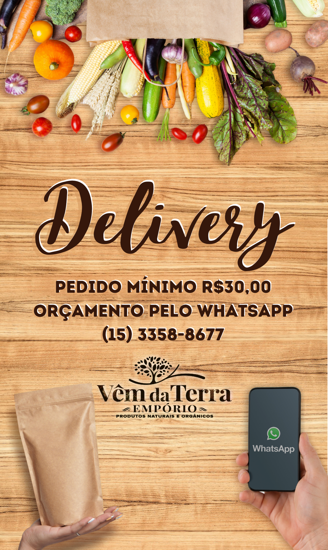 Emporio De Produtos Naturais Vem Da Terra Home