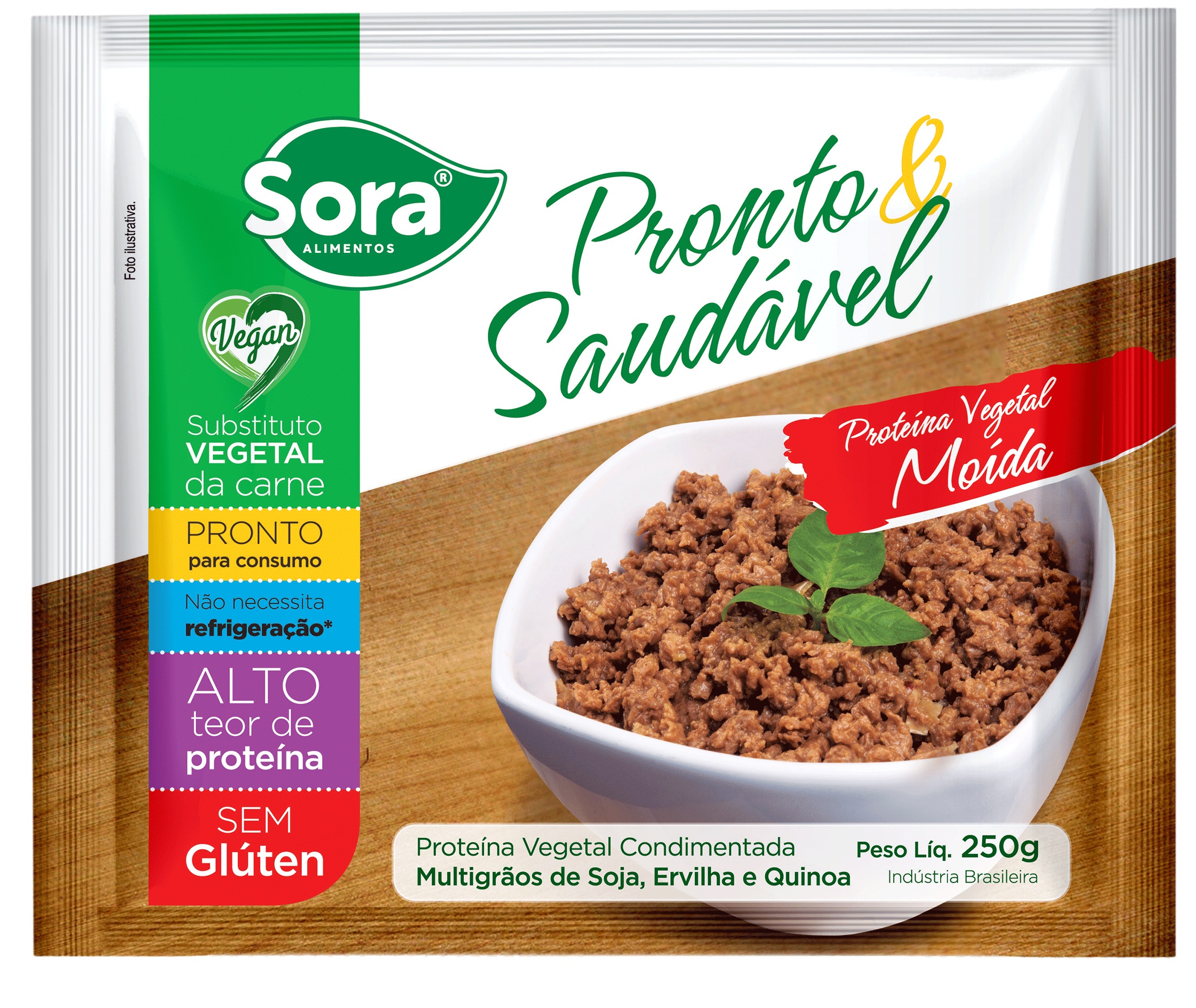 Queijo Ralado Gorgonzola Vegetal Sora 50g - Vegano - Loja Vegana