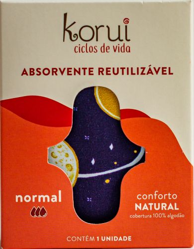 Absorvente Normal Korui - Conforto Natural - Equilíbrio Orgânicos